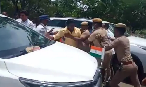 Heartfelt Regret Expressed: Madras HC Grants Anticipatory Bail To BJP Workers Accused Of Throwing Slippers At Minister PTRs Car Heartfelt Regret Expressed: Madras HC Grants Anticipatory Bail To BJP Workers Accused Of Throwing Slippers At Minister PTRs Car