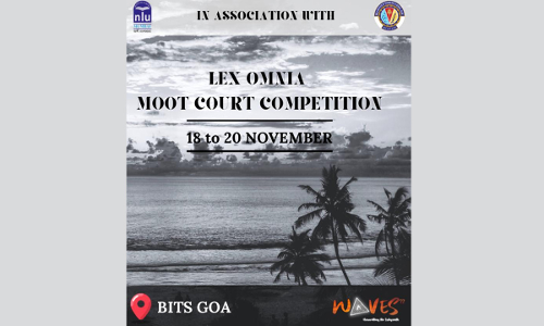 MNLU Mumbai: Lex Omnia Moot Court Competition [18th to 20th November]