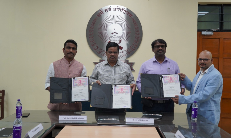 Government Of Andhra Pradesh And NALSAR Hyderabad Sign MOU To Provide Legal Support For The Resurvey Project