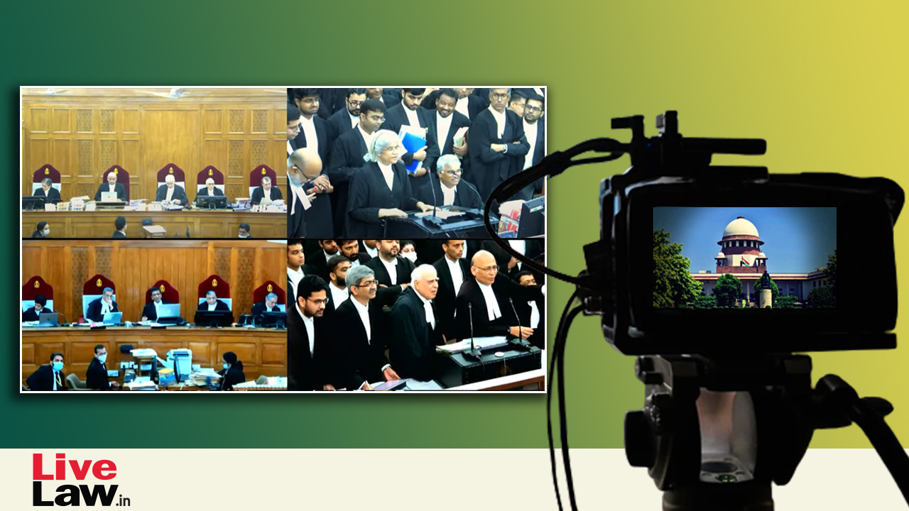 Supreme Court Issues Notice On Plea To Retain Courts Copyright Over Live-Stream Videos Of Hearings, Prevent Commercial Use Of Footages Supreme Court Issues Notice On Plea To Retain Courts Copyright Over Live-Stream Videos Of Hearings, Prevent Commercial Use Of Footages