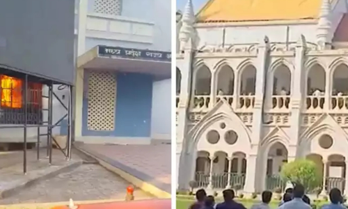 Protest Breaks Out At Madhya Pradesh High Courts Jabalpur Bench After An Advocate Dies By Suicide