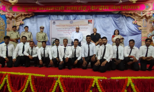 The Positive Psycho-Social Behavior Training Pilot Project For Long Term Inmates Of Central Jail, Bhopal (M.P) Inaugurated [25.09.2022]