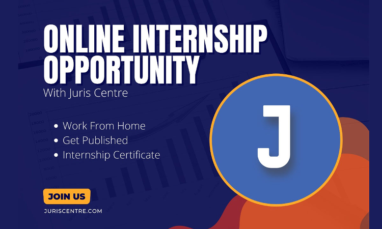 [Advt] Juris Centre: 4-Week Online Internship In November, 2022