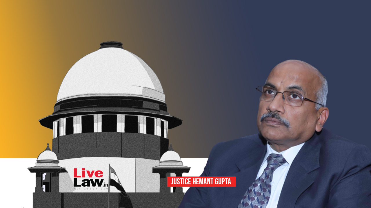 Supreme Court CPIO Refuses RTI Information About Steps Taken On Complaint Against Justice Hemant Gupta Alleging Disproportionate Assets