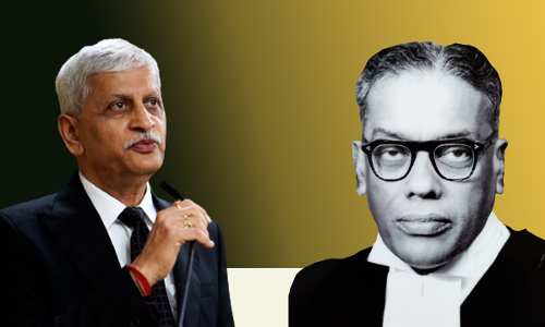 The Idea Of Basic Structure Was Advocated For The First Time in India In Golaknath Case By Barrister M.K. Nambiar: Chief Justice UU Lalit