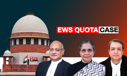 SC/ST/OBC Exclusion From EWS Quota Logical, Necessary To Avoid Double Benefits: Supreme Court