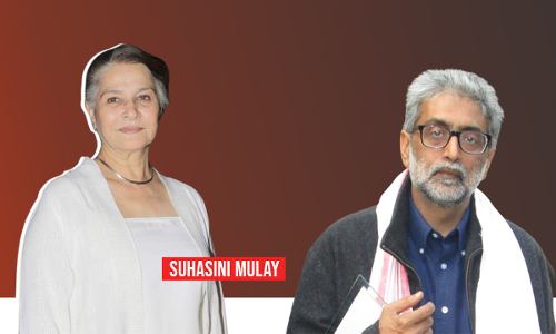 Veteran Actor Suhasini Mulay Stands As Gautam Navlakhas Surety But NIA Court Finds House Arrest Above Public Library Not Safe; Defers Release Veteran Actor Suhasini Mulay Stands As Gautam Navlakhas Surety But NIA Court Finds House Arrest Above Public Library Not Safe; Defers Release