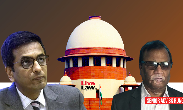CJI DY Chandrachud Takes Suggestions From Senior Adv SK Rungta On Making Courts Accessible For Lawyers With Visual Disabilities CJI DY Chandrachud Takes Suggestions From Senior Adv SK Rungta On Making Courts Accessible For Lawyers With Visual Disabilities