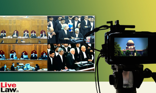 Live Streaming : CJI Expresses Concern At Circulation Of Clips Taken Out Of Context; Says Sanctity Of Institution Must Be Maintained Live Streaming : CJI Expresses Concern At Circulation Of Clips Taken Out Of Context; Says Sanctity Of Institution Must Be Maintained