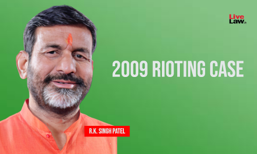 2009 Chitrakoot Rioting Case: UP Court Sentences Banda BJP MP RK Singh Patel To 1 Year In Jail 2009 Chitrakoot Rioting Case: UP Court Sentences Banda BJP MP RK Singh Patel To 1 Year In Jail
