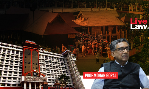 To Say That Sabarimala Melshanthi Can Only Be A Malayala Brahmin Is Practice Of Untouchability : Mohan Gopal Argues Before Kerala High Court