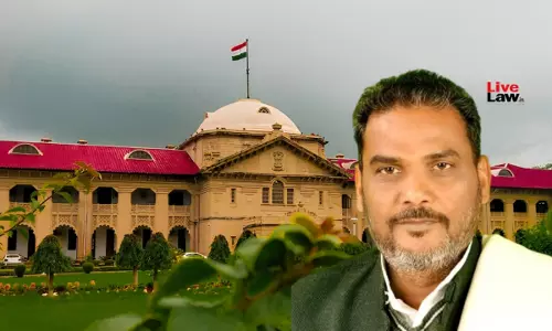 Allahabad High Court Denies Anticipatory Bail To Former MP & Brother Of Slain Dacoit Dadua In A Cheating Case Allahabad High Court Denies Anticipatory Bail To Former MP & Brother Of Slain Dacoit Dadua In A Cheating Case