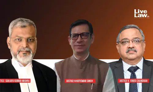 BREAKING| SC Collegium Recommends New Chief Justices For High Courts Of Jharkhand, Gauhati And J&K&L BREAKING| SC Collegium Recommends New Chief Justices For High Courts Of Jharkhand, Gauhati And J&K&L