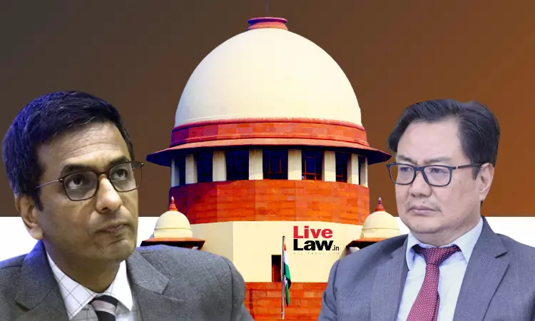 No Case Is Small For Supreme Court, It Has Duty To Interfere In Matters Of Personal Liberty : CJI DY Chandrachud Says After Law Ministers Remarks