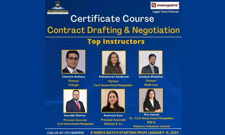 Bettering Results: Learn Contract Drafting & Negotiation from Top Law Firm Partners [Register Now]
