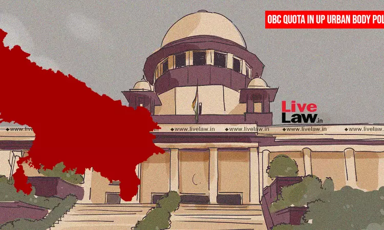 Supreme Court Allows Local Body Elections In Uttar Pradesh With OBC Quota Supreme Court Allows Local Body Elections In Uttar Pradesh With OBC Quota