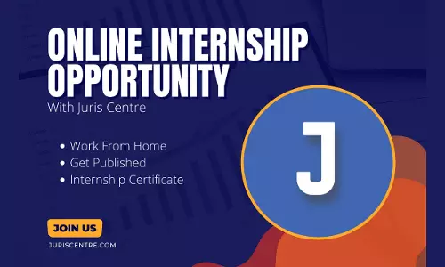 Juris Centre: 4-Week Online Internship in October, 2023: Apply by September 25
