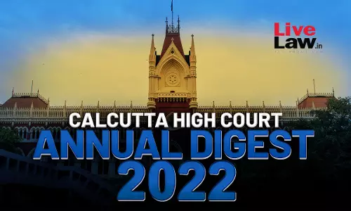 Calcutta High Court Annual Digest 2022 [Citations 1- 378]