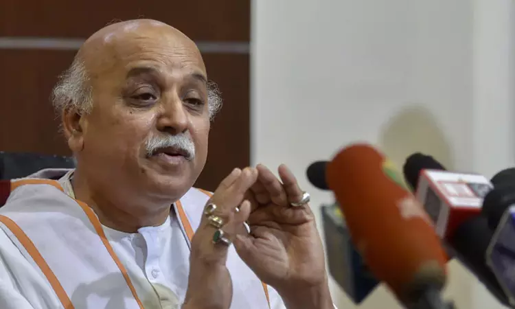 Infructuous: Karnataka High Court Dismisses Plea Against 2015 Order Barring Praveen Togadias Entry In Udupi District Infructuous: Karnataka High Court Dismisses Plea Against 2015 Order Barring Praveen Togadias Entry In Udupi District
