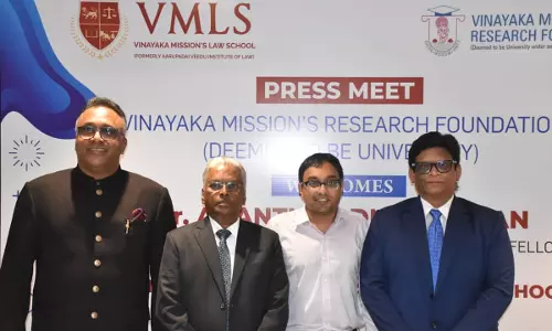 Vinayaka Mission’s Research Foundation (Deemed To Be University) Appoints Dr. Ananth Padmanabhan As The New Dean Of The Law School