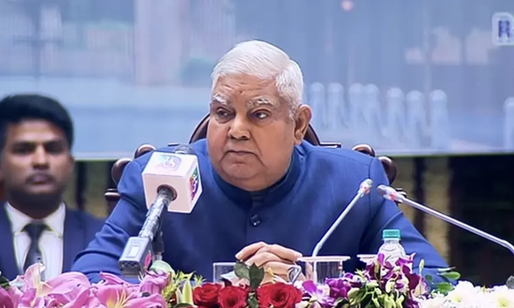 Public Posturing From Judicial Platforms Not Good : Vice President Hits Out At Supreme Court Again; Questions Basic Structure Doctrine