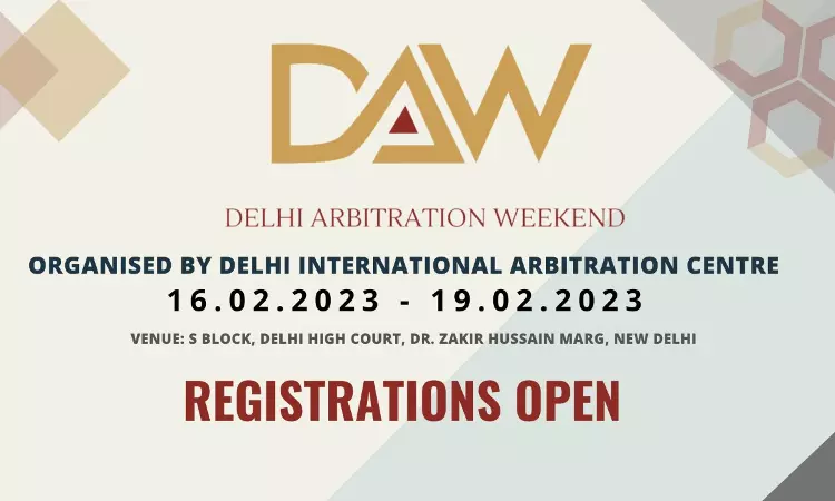 Delhi Arbitration Weekend 2023 [Register Now!]
