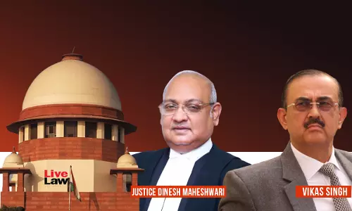 Senior Bar Member Must Be More Responsible : Justice Dinesh Maheshwari Expresses Displeasure At Sr Adv Vikas Singh