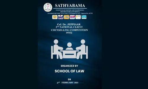 Sathyabama: Col. Dr. Jeppiaar 2nd National Client Counselling Competition 2023 [3rd February]