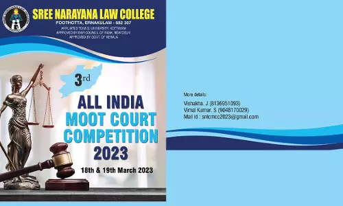 Sree Narayana Law College: 3rd All India Moot Court Competition 2023