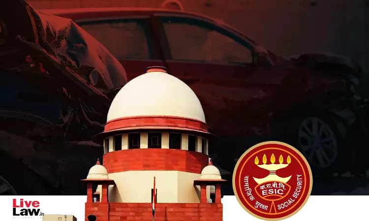 Can Employee Insured Under ESI Act Claim Motor Accident Compensation? Supreme Court Refers To Larger Bench Can Employee Insured Under ESI Act Claim Motor Accident Compensation? Supreme Court Refers To Larger Bench
