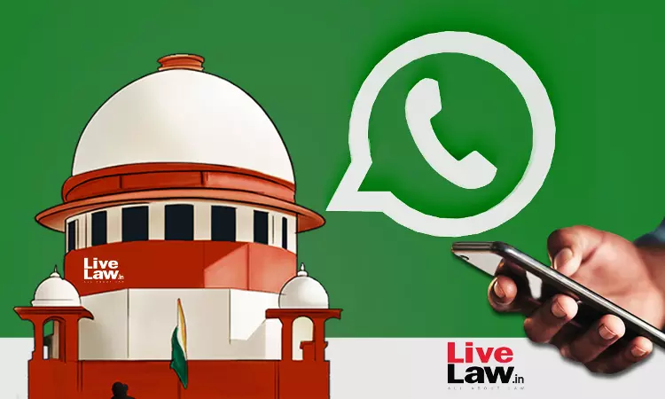 Supreme Court Directs WhatsApp To Widely Publicise That Users Arent Bound To Accept Its 2021 Privacy Policy Supreme Court Directs WhatsApp To Widely Publicise That Users Arent Bound To Accept Its 2021 Privacy Policy