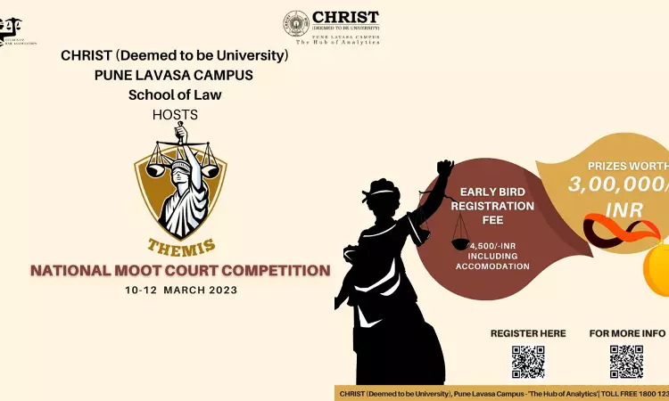 THEMIS 2023: Third Edition To The National Moot Court Competition Organized By Christ University [17th-19th March]