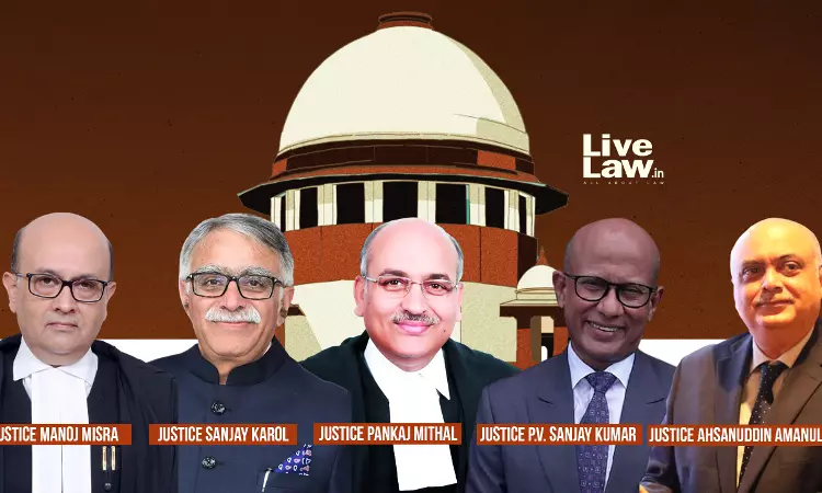 BREAKING| Centre Notifies Appointment Of 5 Judges To Supreme Court, Working Strength Rises To 32 BREAKING| Centre Notifies Appointment Of 5 Judges To Supreme Court, Working Strength Rises To 32