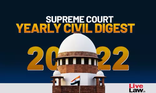 Supreme Court Yearly Civil Digest 2022