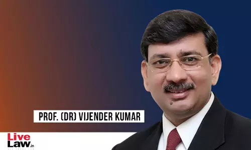 Maharashtra National Law University VC Prof. (Dr.) Vijender Kumar Elected As President Of Consortium of NLUs