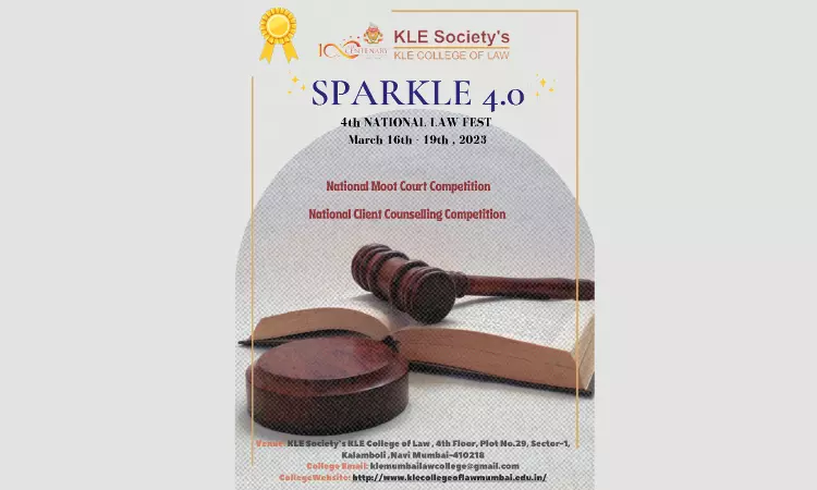 KLE College of Law: 4th National Law Fest [March 16-19]