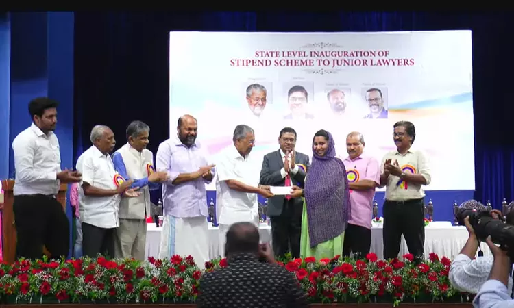 Chief Minister Pinarayi Vijayan Inaugurates Monthly Stipend Scheme For Junior Lawyers In Kerala