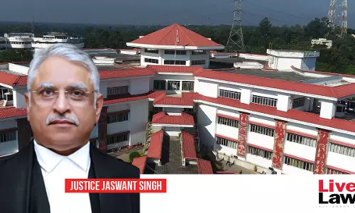 Breaking: Centre Notifies Appointment Of Justice Jaswant Singh As Chief Justice Of Tripura High Court Breaking: Centre Notifies Appointment Of Justice Jaswant Singh As Chief Justice Of Tripura High Court
