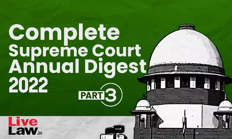 Complete Supreme Court Yearly Digest Part-3 Complete Supreme Court Yearly Digest Part-3