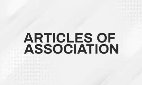 Articles Of Association: The First Principles