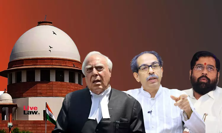 Shiv Sena Case | Approving Shinde Faction Will Enable Future Bulk Defections, Any Govt Can Be Toppled : Kapil Sibal In Supreme Court