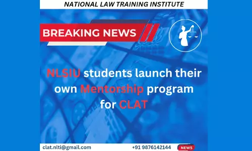 [Advt] National Law Training Institute: NLSIU Students Launch Their Own Mentorship Program For CLAT