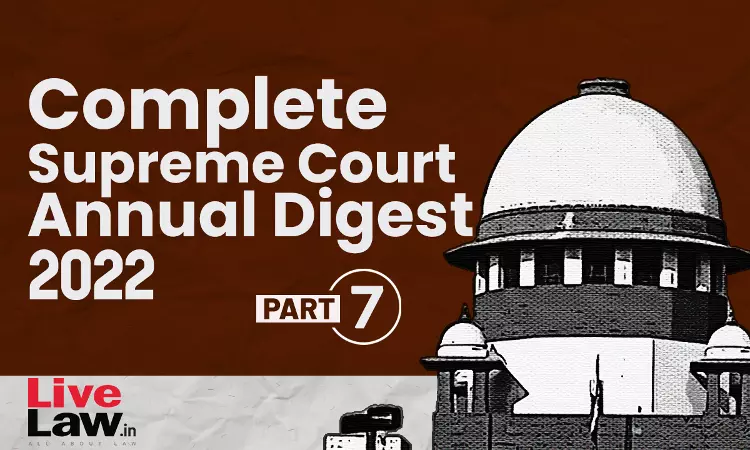 Complete Supreme Court Yearly Digest Part-7 Complete Supreme Court Yearly Digest Part-7