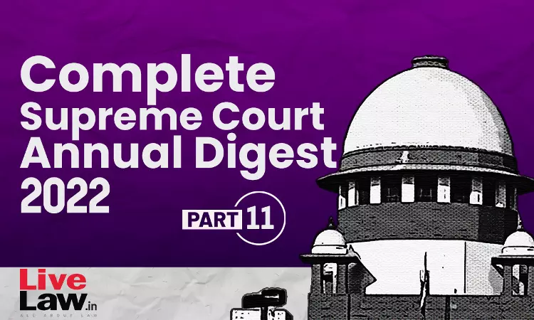 Complete Supreme Court Yearly Digest Part-11 Complete Supreme Court Yearly Digest Part-11