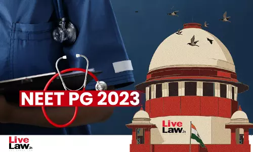 BREAKING| Supreme Court Dismisses Pleas To Postpone NEET PG 2023 Exam BREAKING| Supreme Court Dismisses Pleas To Postpone NEET PG 2023 Exam