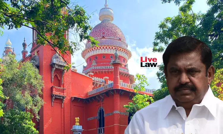 Madras High Court Reserves Verdict On Plea To Debar AIADMK s Edappadi Palaniswami From 2026 Assembly Polls Over Alleged Derogatory Speeches