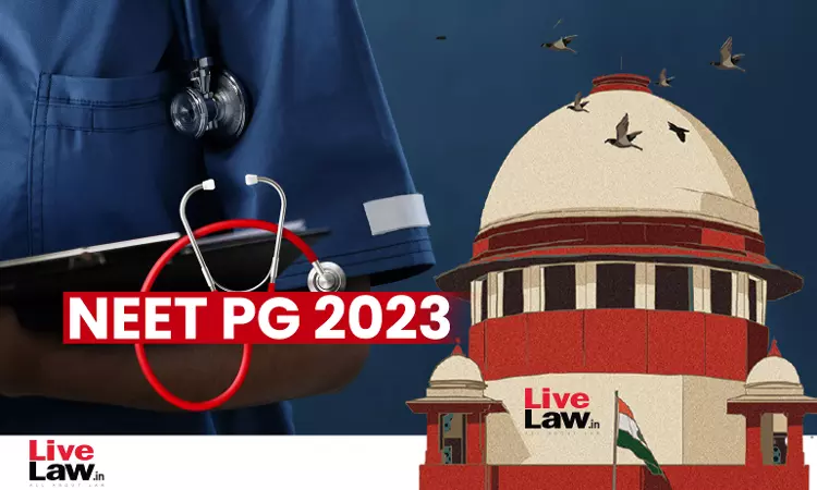 BREAKING| Supreme Court Dismisses Pleas To Postpone NEET PG 2023 Exam BREAKING| Supreme Court Dismisses Pleas To Postpone NEET PG 2023 Exam