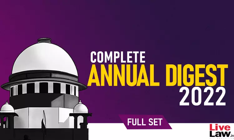 Complete Supreme Court Annual Digest 2022 -FULL SET Complete Supreme Court Annual Digest 2022 -FULL SET