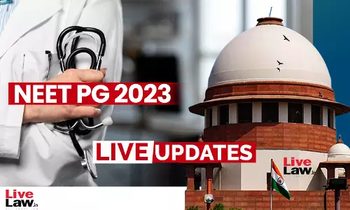 NEET PG 2023 Postponement : Supreme Court Refuses To Postpone, Dismisses Petitions | Live Updates [Feb 27]