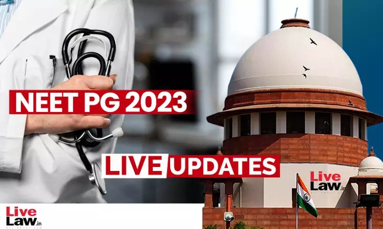 NEET PG 2023 Postponement : Supreme Court Refuses To Postpone, Dismisses Petitions | Live Updates [Feb 27]